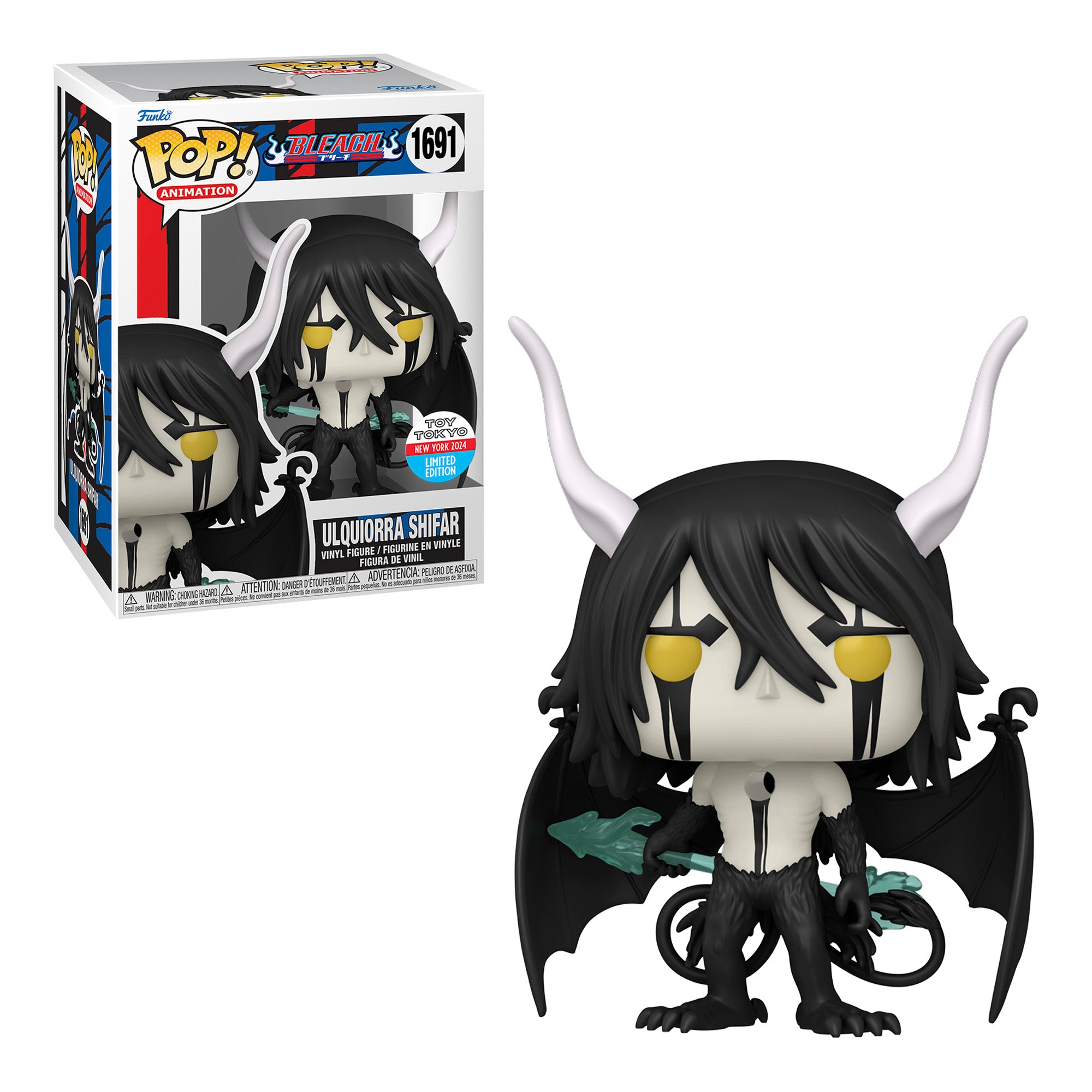 Funko Pop! Animation: Bleach - Ulquiorra Shifar #1691 NYCC Funko Pop! Animation: Bleach - Ulquiorra Shifar #1691 NYCC
